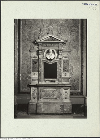 Vorderseite von ICCD [https://www.deutsche-digitale-bibliothek.de/content/lizenzen/rv-ez/] Grabmal des Kardinals Paolo Odescalchi - , bh302290_recto. Foto.