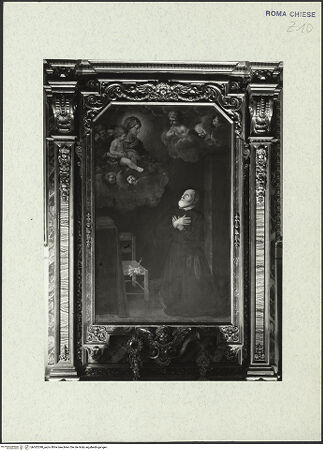 Vorderseite von ICCD [https://www.deutsche-digitale-bibliothek.de/content/lizenzen/rv-ez/] Maria erscheint dem Heiligen Filippo Neri - , bh302298_recto. Foto.