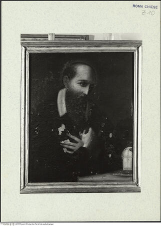 Vorderseite von ICCD [https://www.deutsche-digitale-bibliothek.de/content/lizenzen/rv-ez/] Portrait des Buonsignore Cacciaguerra - , bh302306_recto. Foto.