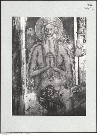 Vorderseite von Guido, Giovanni, Lecce [https://www.deutsche-digitale-bibliothek.de/content/lizenzen/rv-ez/] Heiligen - Honophrius, bh303316_recto. Foto: Guido, Giovanni.