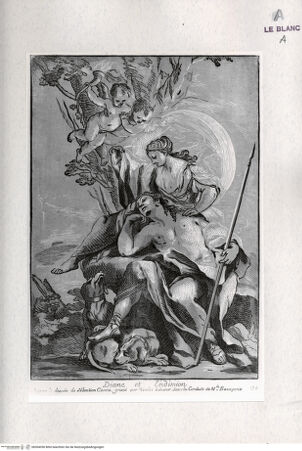 Vorderseite von unbekannt [http://creativecommons.org/publicdomain/mark/1.0/] Diana und Endymion - , bh304350. Foto.