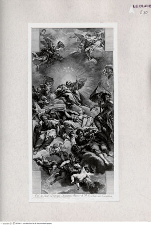 Vorderseite von  [http://creativecommons.org/publicdomain/mark/1.0/] Die Glorifizierung der Clementia - , bh304351. Foto.