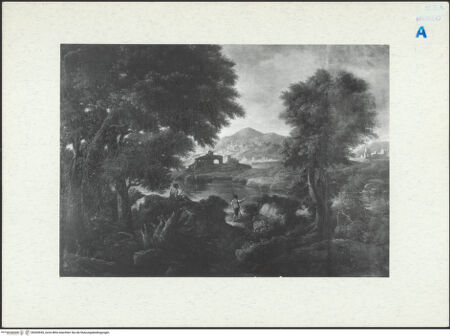 Vorderseite von Boston Museum of Fine Arts [https://www.deutsche-digitale-bibliothek.de/content/lizenzen/rv-ez/] Landschaft mit Figuren - , bh304945_recto. Foto.