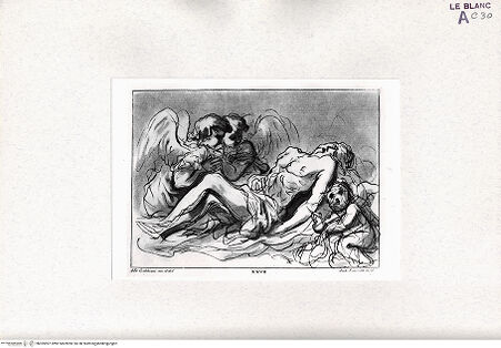 Vorderseite von Bibliotheca Hertziana [http://creativecommons.org/publicdomain/mark/1.0/] Raccolta Di Cento Pensieri Diversi Di Anton Domenico Gabbiani Pittor Fiorentino; In Firenze : Nella Stamperia Moückiana,  1762Der Leichnam Christi (Bl. XXVII) - (aus "Raccolta"), bh305907. Foto.