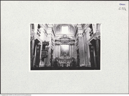 Vorderseite von Bösel, Richard [https://www.deutsche-digitale-bibliothek.de/content/lizenzen/rv-fz/] San Giuseppe a Chiaia - Blick in Richtung Presbyterium, bh306021_recto. Foto: Bösel, Richard.