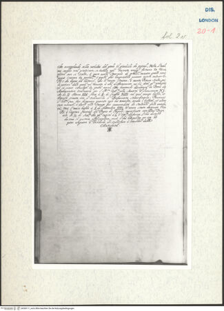 Vorderseite von Warburg Institute [https://www.deutsche-digitale-bibliothek.de/content/lizenzen/rv-ez/] Album CarpioVorwort zur Sammlungstätigkeit des Marquis von Carpio - , bh306111_recto. Foto.