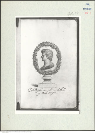 Vorderseite von Warburg Institute [https://www.deutsche-digitale-bibliothek.de/content/lizenzen/rv-ez/] Album CarpioPorträtbüste aus Marmor - , bh306137_recto. Foto.