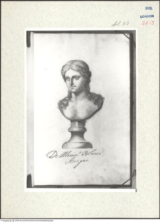 Vorderseite von Warburg Institute [https://www.deutsche-digitale-bibliothek.de/content/lizenzen/rv-ez/] Album CarpioPorträtbüste aus Marmor - , bh306148_recto. Foto.