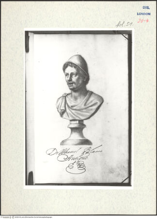 Vorderseite von Warburg Institute [https://www.deutsche-digitale-bibliothek.de/content/lizenzen/rv-ez/] Album CarpioPorträtbüste aus Marmor - , bh306149_recto. Foto.