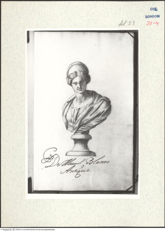 Vorderseite von Warburg Institute [https://www.deutsche-digitale-bibliothek.de/content/lizenzen/rv-ez/] Album CarpioPorträtbüste aus Marmor - , bh306151_recto. Foto.