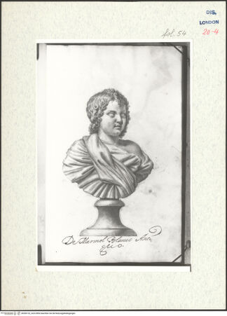 Vorderseite von Warburg Institute [https://www.deutsche-digitale-bibliothek.de/content/lizenzen/rv-ez/] Album CarpioPorträtbüste aus Marmor - , bh306152_recto. Foto.