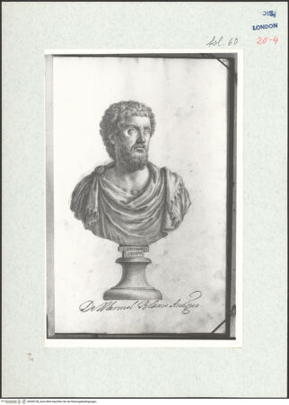 Vorderseite von Warburg Institute [https://www.deutsche-digitale-bibliothek.de/content/lizenzen/rv-ez/] Album CarpioPorträtbüste aus Marmor - , bh306158_recto. Foto.