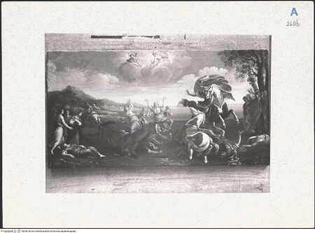 Vorderseite von ICCD [https://www.deutsche-digitale-bibliothek.de/content/lizenzen/rv-fz/] Der Mord an den Niobiden - Gesamtansicht ohne Rahmen, bh308148_recto. Foto.