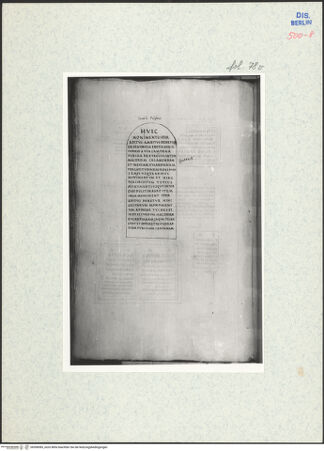 Vorderseite von bh308585_recto