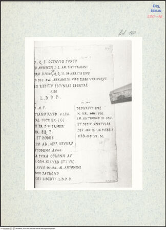 Vorderseite von bh308643_recto