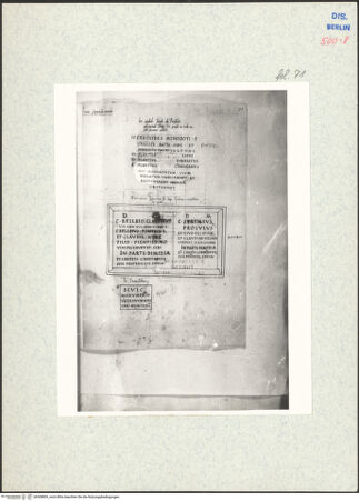 Vorderseite von bh308809_recto