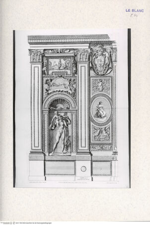 Vorderseite von Landesbildstelle Rheinland [http://creativecommons.org/publicdomain/mark/1.0/] Galeriae Farnesina Icones...; Stichfolge nach dem Freskenzyklus mit den Liebschaften der Götter in der Galleria FarneseAufteilung der Längswand: Ecke (20) - , bh311503. Foto.