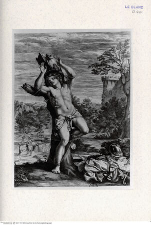 Vorderseite von Landesbildstelle Rheinland [http://creativecommons.org/publicdomain/mark/1.0/] Martyrium des Heiligen Sebastian - , bh311510. Foto.