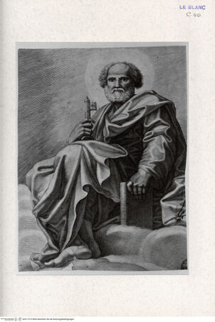 Vorderseite von Landesbildstelle Rheinland [http://creativecommons.org/publicdomain/mark/1.0/] Der Heilige Petrus - , bh311513. Foto.