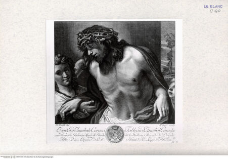 Vorderseite von Landesbildstelle Rheinland [http://creativecommons.org/publicdomain/mark/1.0/] Der Schmerzensmann (Taf. 18 aus Recueil ... I. vol, 1753) - , bh311580. Foto.