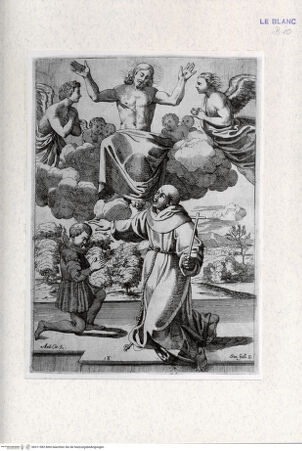 Vorderseite von Landesbildstelle Rheinland [http://creativecommons.org/publicdomain/mark/1.0/] 'Leben des Heiligen Diego' nach den Fresken in der Kirche Nostra Signora del S. Cuore, RomBlatt 18 - , bh311582. Foto.