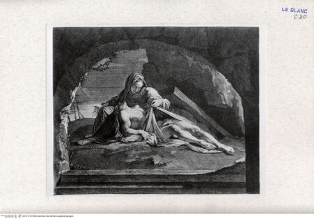 Vorderseite von Landesbildstelle Rheinland [http://creativecommons.org/publicdomain/mark/1.0/] Pietà - , bh311615. Foto.