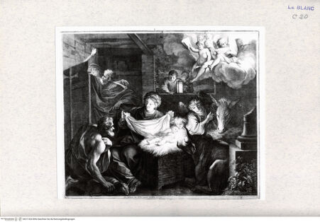 Vorderseite von Landesbildstelle Rheinland [http://creativecommons.org/publicdomain/mark/1.0/] Die Anbetung der Hirten - , bh311626. Foto.