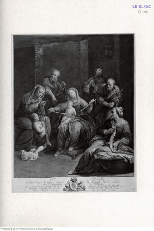 Vorderseite von Landesbildstelle Rheinland [http://creativecommons.org/publicdomain/mark/1.0/] Die Heilige Familie - , bh311636. Foto.