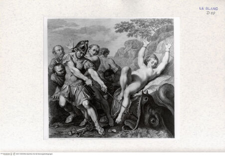 Vorderseite von Landesbildstelle Rheinland [http://creativecommons.org/publicdomain/mark/1.0/] Roland befreit Olympia vom Seeungeheuer - , bh311658. Foto.