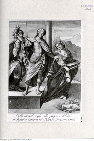 Vorderseite von Landesbildstelle Rheinland [http://creativecommons.org/publicdomain/mark/1.0/] Cammini dipinti da Lodovico Carracci e intagliati in rame da Carlantonio Pisarri, ohne Ort und JahrSibylle - , bh311701. Foto.