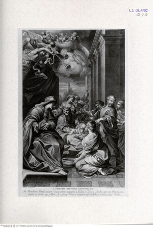 Vorderseite von Landesbildstelle Rheinland [http://creativecommons.org/publicdomain/mark/1.0/] Die Geburt des Johannes - , bh311702. Foto.