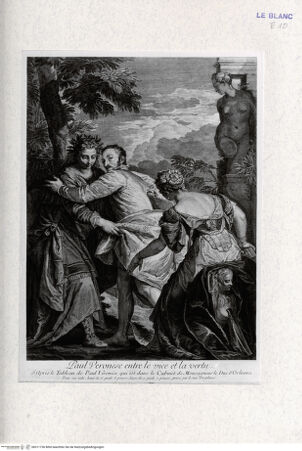 Vorderseite von Landesbildstelle Rheinland [http://creativecommons.org/publicdomain/mark/1.0/] Veronese zwischen Tugend und Laster - , bh311736. Foto.
