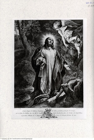 Vorderseite von Landesbildstelle Rheinland [http://creativecommons.org/publicdomain/mark/1.0/] Christus am Ölberg - , bh311745. Foto.