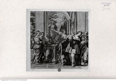 Vorderseite von Landesbildstelle Rheinland [https://www.deutsche-digitale-bibliothek.de/content/lizenzen/rv-ez/] Wandbilder in Santa Bibiana RomDie Heilige Bibiana verweigert das Opfer - , bh311767. Foto.