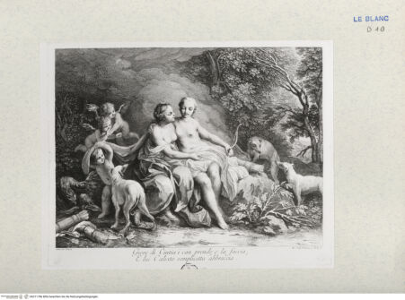 Vorderseite von Landesbildstelle Rheinland [http://creativecommons.org/publicdomain/mark/1.0/] Diana und Callisto - , bh311786. Foto.