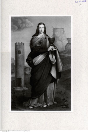 Vorderseite von Landesbildstelle Rheinland [http://creativecommons.org/publicdomain/mark/1.0/] Die heilige Barbara - , bh311820. Foto.