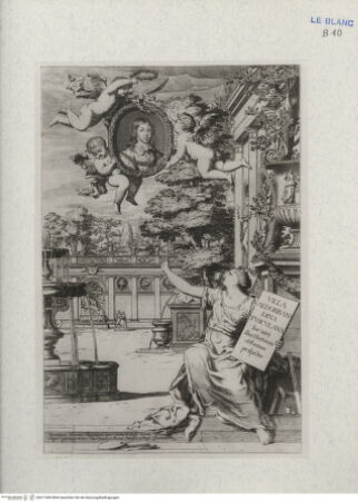 Vorderseite von Landesbildstelle Rheinland [http://creativecommons.org/publicdomain/mark/1.0/] Villa Aldobrandina Tusculana sive Varij illius hortorum et fontium prospectusTitelblatt - , bh311844. Foto.