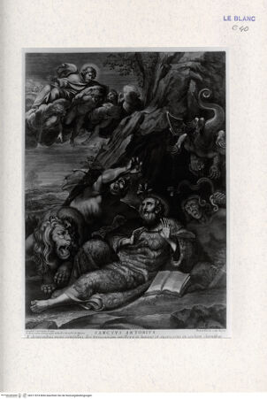 Vorderseite von Landesbildstelle Rheinland [http://creativecommons.org/publicdomain/mark/1.0/] Die Versuchung des Heiligen Antonius - , bh311874. Foto.