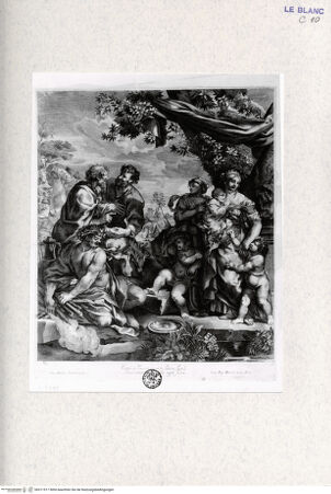 Vorderseite von Landesbildstelle Rheinland [http://creativecommons.org/publicdomain/mark/1.0/] Das Treffen Jacobs und Labans - , bh311917. Foto.