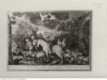 Vorderseite von Landesbildstelle Rheinland [http://creativecommons.org/publicdomain/mark/1.0/] Abrahams Aufbruch nach Kanaan - , bh311926. Foto.