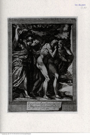 Vorderseite von Landesbildstelle Rheinland [http://creativecommons.org/publicdomain/mark/1.0/] Die Vertreibung aus dem Paradies - , bh311931. Foto.