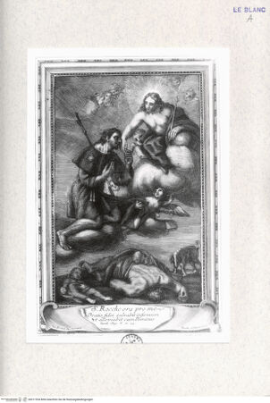 Vorderseite von Landesbildstelle Rheinland [http://creativecommons.org/publicdomain/mark/1.0/] Der heilige Rochus (nach dem Gemälde in San Rocco, Rom) - , bh311934. Foto.