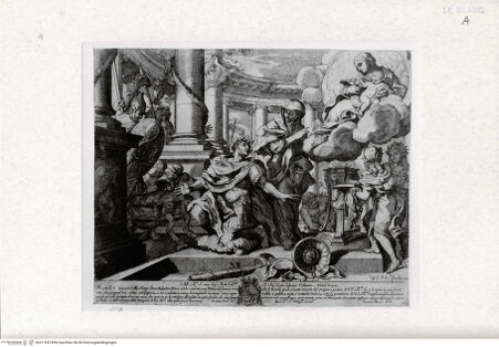 Vorderseite von Landesbildstelle Rheinland [http://creativecommons.org/publicdomain/mark/1.0/] Augustus und die Sibylle von Tibur - , bh311935. Foto.