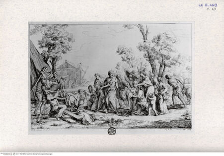 Vorderseite von Landesbildstelle Rheinland [http://creativecommons.org/publicdomain/mark/1.0/] Moses lässt die Israeliten ihren Schmuck herbeibringen - , bh311962. Foto.