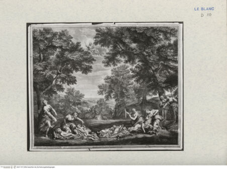 Vorderseite von Landesbildstelle Rheinland [http://creativecommons.org/publicdomain/mark/1.0/] Die Geschichte der VenusDie Nymphen der Diana rauben den Amouretten ihre Waffen - , bh311972. Foto.