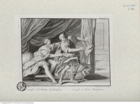 Vorderseite von Landesbildstelle Rheinland [http://creativecommons.org/publicdomain/mark/1.0/] Joseph und die Frau des Potiphar - , bh311977. Foto.