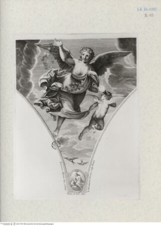 Vorderseite von Landesbildstelle Rheinland [http://creativecommons.org/publicdomain/mark/1.0/] Fresko des Palazzo VerospiDer Frühling - , bh311981. Foto.