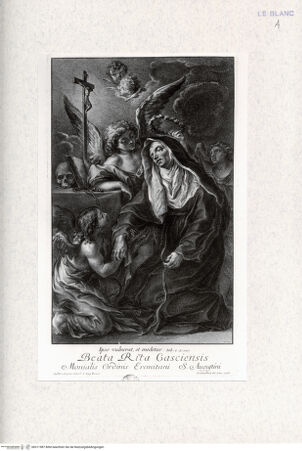 Vorderseite von Landesbildstelle Rheinland [http://creativecommons.org/publicdomain/mark/1.0/] Die Heilige Rita in Extase - , bh311987. Foto.