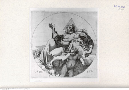 Vorderseite von Landesbildstelle Rheinland [http://creativecommons.org/publicdomain/mark/1.0/] 'Leben des Heiligen Diego' nach den Fresken in der Kirche Nostra Signora del S. Cuore, RomBlatt 5 - , bh311995. Foto.