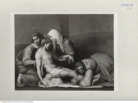 Vorderseite von Landesbildstelle Rheinland [http://creativecommons.org/publicdomain/mark/1.0/] Beweinung - , bh312035. Foto.